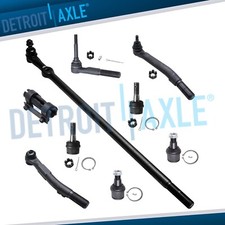 4WD 9pc Front Ball Joint Tie Rod Drag Link Kit for Ford F-250 F-350 Super Duty picture