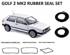 Volkswagen Golf MK2 GTI Coupe Door, Windows Trunk Rubber Seals Gaskets 1983-1991 picture