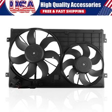 For Volkswagen Jetta 2005-15 Radiator Condenser Cooling Fan Assembly 1K0959455ET picture