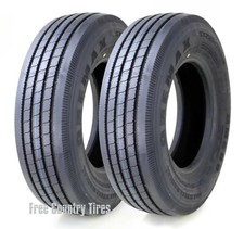 Set 2 GREMAX All Steel Trailer Tires 225/75R15 14PR 123/119M Heavy Duty picture