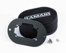 Carb Air Filter with Baseplate to fit Weber 32/36 DGV/DGEV, 38 DGAS/DGMS - 25mm picture