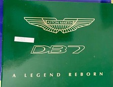 Aston Martin DB7 sales brochure picture
