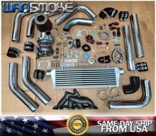 Eclipse Spyder GS RS Galant 4G64 2.4L T3T4 .63 Turbo Kit Manifold Intercooler CH picture