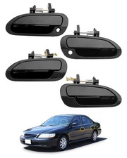 4Pcs Outside Exterior Door Handles Front & Rear Side Fit 1998-2002 Honda Accord picture