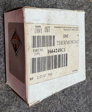 GENUINE INTERNATIONAL THERMOSTAT SWITCH # 1664248C1, NEW picture