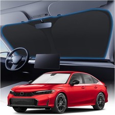 Windshield Sun Shade for Honda Civic 2022-2026, Custom Fit Blocks UV Rays picture