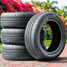 4 Forceum Ecosa 195/65R15 91H All Season Tires 45k Mi Warranty UTQG 400AA picture
