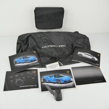 2016 Lamborghini Huracan LP 610-4 Spyder Owners Manual Set KEY FOB Black OEM picture