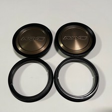 Wheel Mate TE37SL Center Cap Adapter 4PC Black WMP54001BK picture