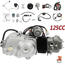 125cc 4 stroke ATV Engine Motor w/ Reverse Electric Start Semi Auto Go kart Quad picture