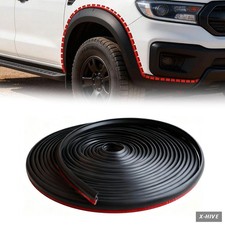 33FT Rubber Fender Flares Edge Trim for Cars Trucks Wheel Wells Rubber Edge Trim picture