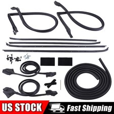 For 70-81 Chevy Camaro Pontiac Firebird Weather Strip Seal Full Weatherstrip Kit picture
