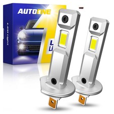20000LM 400% Brightness Super Bright Fog Light 10SF AUTOONE H1 LED Bulb 2-10X picture