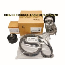 NEW For BMW X5 L6 3.0L 2013-2018 Drive Belt Tensioner Pulley Kit picture