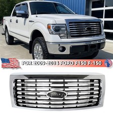 For 2009-2014 Ford F150 F-150 Chrome Harley-Davidson Style Grille Grill Assembly picture