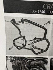 WOLFLINE Crash Bar For Triumph Speed Scrambler 400 X XC 2024-2026 Engine Guard picture