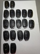 Lot of 18 OEM Hyundai 4-Button Flip Keys Mixed 95430 Used Locked picture