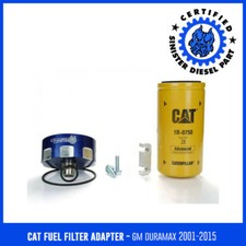 Engine Fuel CAT Filter adapter for 2001-10 Duramax Sinister Diesel picture