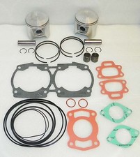 WSM Seadoo 720 Piston Top End Rebuild Kit 010-817-10 OEM 290887180 STD SIZE 82MM picture