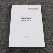 1999 Victory Model V92C Cruiser Motorcycle Shop Service Repair Manual 1500cc picture
