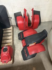RARE 1985 Honda TRX125 ATC, SEAT Rear Fender Plastic, Front Plastic, Gas tank picture