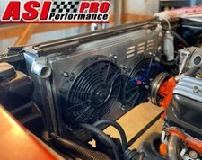 4 Row Radiator+Shroud Fan Fit 1968-1972 Chevelle GTO Impala Caprice C10 C20 5.7l picture