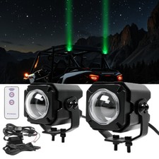 For John Deere Gator HPX 625I 825I 860I 855D XUV Pair Laser Whip Light Whipless picture