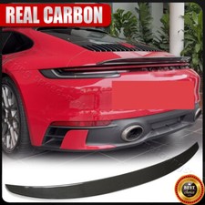 DRY Carbon Fiber Trunk Spoiler Rear Wing For Porsche 911 992 Carrera Turbo S 4S picture
