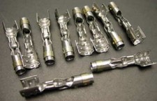 MSD 34604 Terminals Spark Plug Wire Straight/Multi-Angle Stainless Steel Qty 10 picture