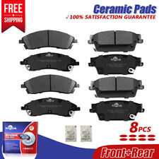 Front and Rear Ceramic Brake Pads for 2005-2008 Cadillac STS 4 Wheel ABS Brakes picture