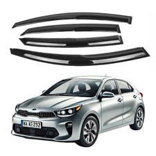 Fits Kia Rio SEDAN 2018-2023 Side Window Visor Sun Rain Deflector Guard Thicken picture