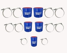 1986-1987 Grand National MAF Pipe Turbo Intercooler Hoses T-Bolt Clamp Set BLUE picture
