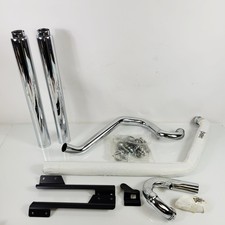 Vance & Hines 07-11 Harley Softail Duals Exhaust Chrome Slip-Ons 16735 Incomplet picture