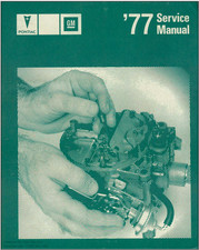 1977 GM Pontiac Service Manual Part No. S-7704F USB picture