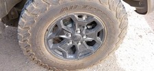 2023 Wrangler OE Wheel 17x7-1/2 5 Spoke Y Spoke Black W/Raised Outer Spoke Jeep picture