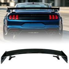For 2015-2023 Ford Mustang GT500 Style Gloss Black Rear Trunk Spoiler Wing NEW picture