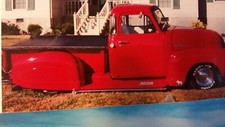 1947-54 Chevrolet Truck Custom Full Steel Fender Skirts New Nice picture