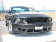 Colgan Front End Mask Bra 2pc. Fits Ford Mustang Saleen S281 2005-2009 W/O Licen picture