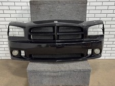 06-10 Dodge Charger SRT8 Front Bumper Black PXR Respray 04854674AA picture