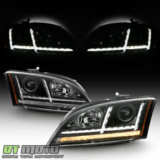 For [HID/Xenon] 2008-2014 Audi TT LED DRL Sequential Signal Projector Headlights picture