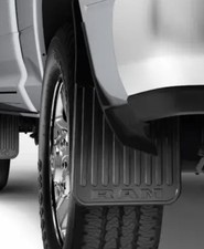 82215928AB RAM 2500 3500 Rubber Splash Guards Front W/ Flares (2019-2024) Mopar picture