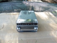 Rare 1958 Oldsmobile Trans-Portable Pullout AM Radio Clean Green/Grey picture