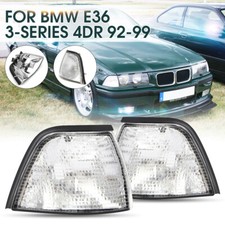 Parking Corner Signal Lights Pair Set For 1992-1999 BMW 3 Series E36 4DR Sedan picture