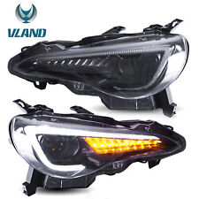 Vland LED Headlight For 2012-2021 Toyota 86 Scion FR-S Subaru BRZ W/ Sequential picture