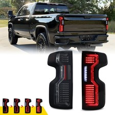LED Sequential Tail Lights For 19-2025 Chevy Silverado 1500/20-25 2500HD/3500HD picture