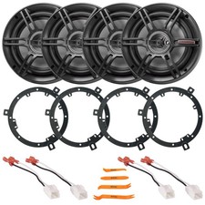 4x Crunch CS65C 6.5