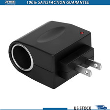 AC/DC Adapter Converter 12V 500mA Car Cigarette Lighter Socket to Wall Size: 1PC picture