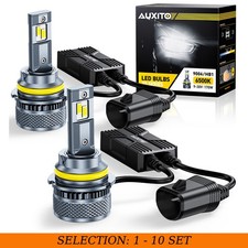 2-20X 9004 LED Headlight Bulbs White Lamp 6500K 30000LM High-Low Beam AUXITO X5 picture