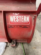 Western Snow Plow 9ft Blade picture