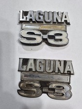(2) 1973-1976 Chevy Chevrolet Laguna S3 S-3 Emblem Vintage OEM Original  picture